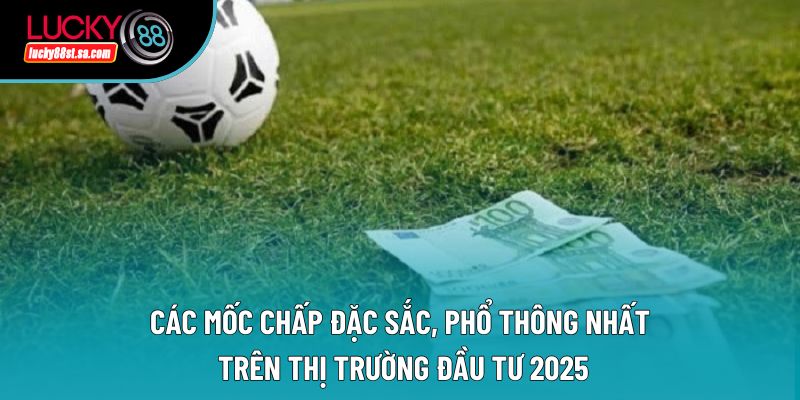 Các mốc chấp đặc sắc, phổ thông nhất trên thị trường đầu tư 2025
